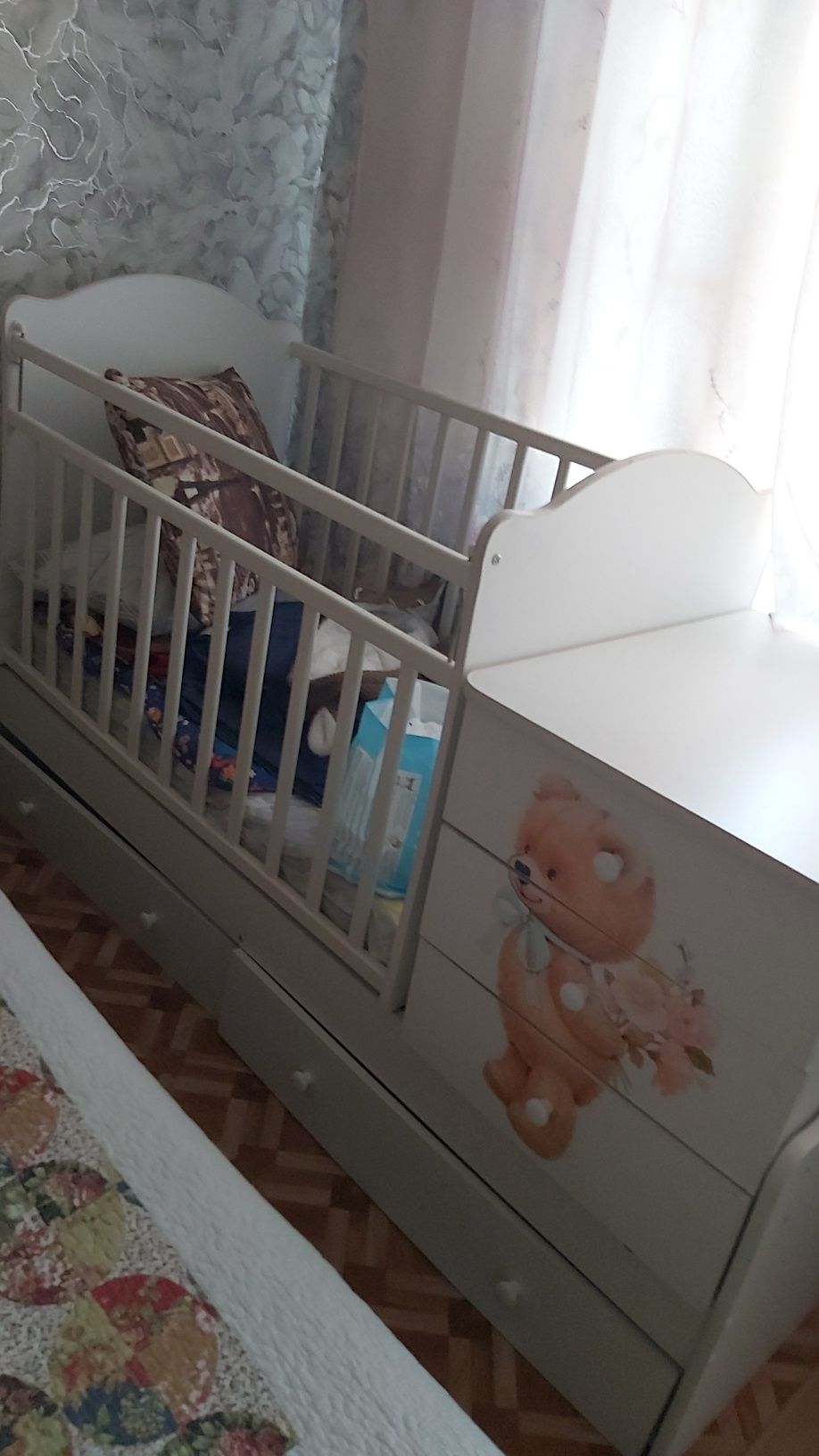 Продам манежку 3в1