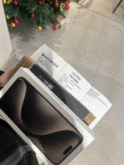 Iphone 15 pro max, SIGILAT, Factura Altex