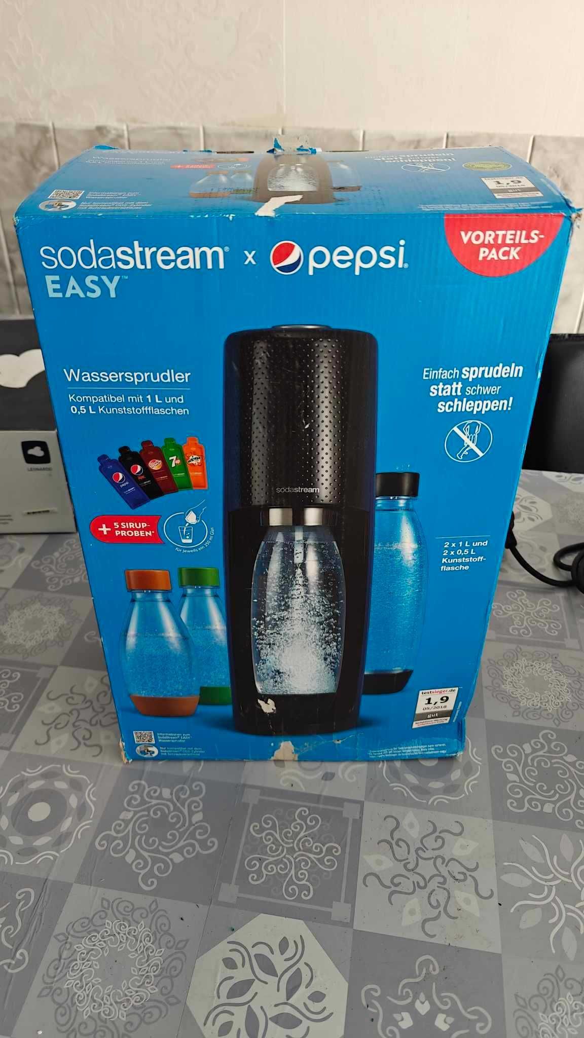 SodaStream Spirit Black Megapack – Освежете водата си с газиране