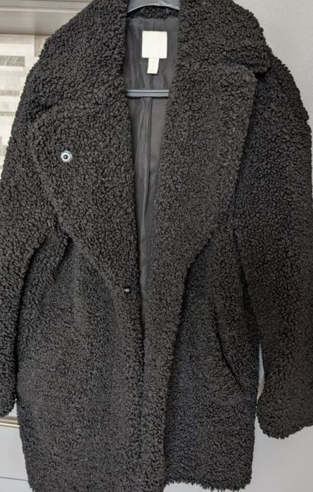 Дамско палто Teddy Bear H&M