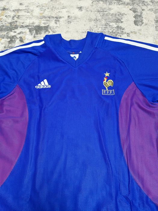 Vand tricou de fotbal Adidas, marimea L, Franta 2002-2004