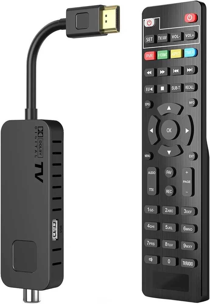 DVB-T2 HDMI TV Stick декодер,