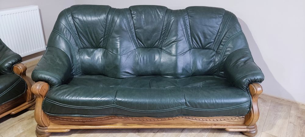 Fotolii 3 2 1 din piele naturala