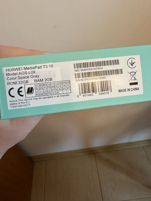 Tableta Huawei MediaPad T3 10