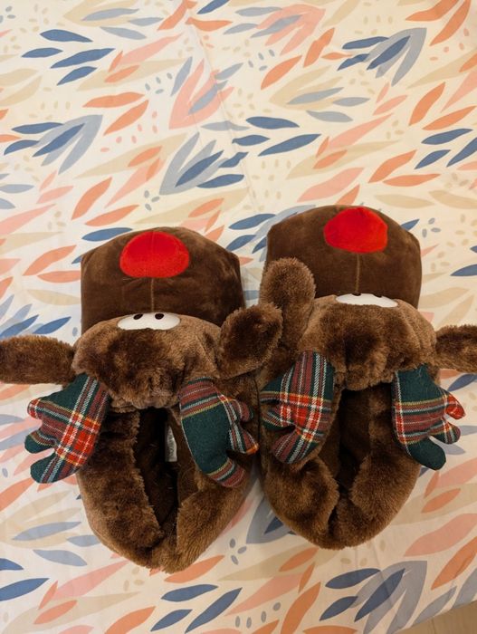 Papucii cu reni (de Craciun)