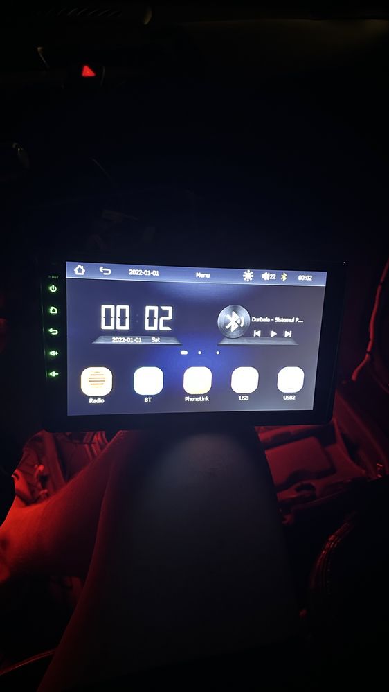 Vand navigatie 1DIN carplay/android auto