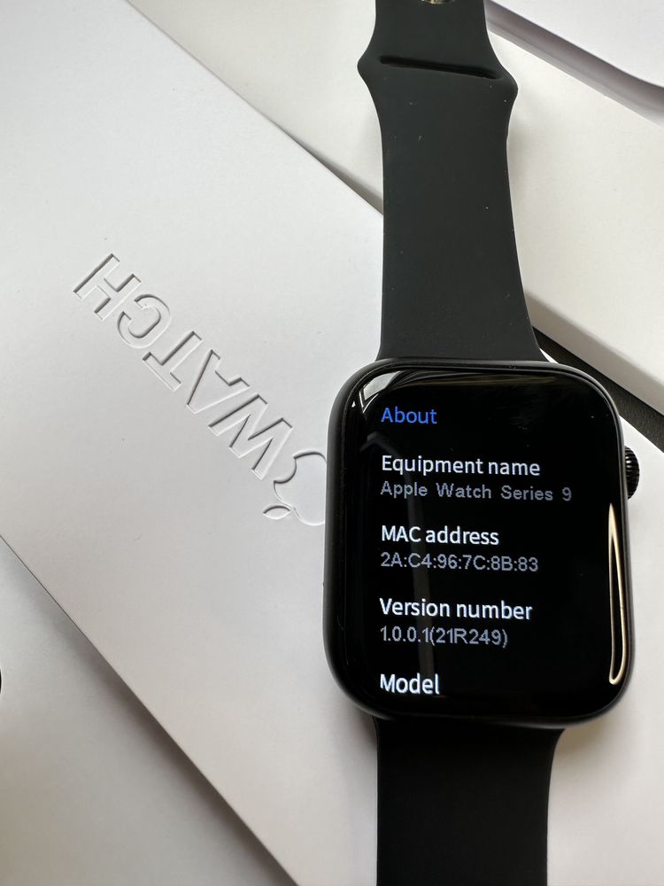 Apple watch seria 9