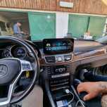 Navigatie android Mercedes E Class W212 Carplay Waze YouTube