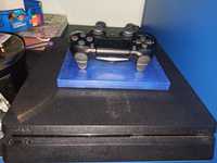PlayStation4, 1 Controller negru, Joc God Of War Ragnarok.
