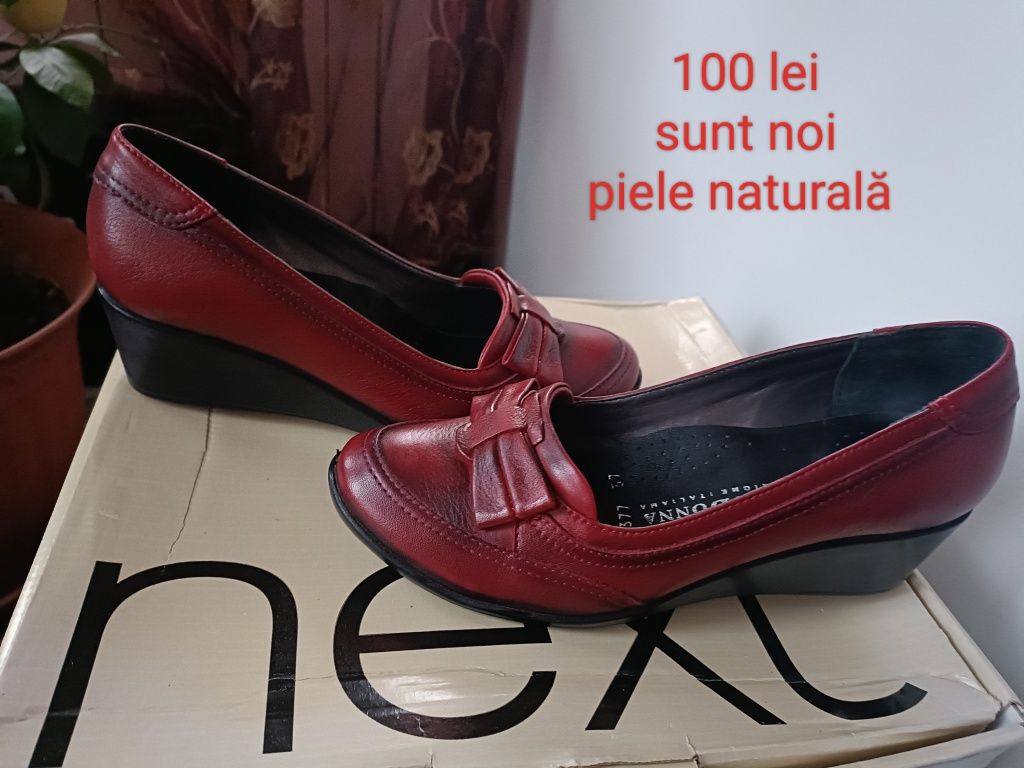 Pantofi,ghete piele naturală 38