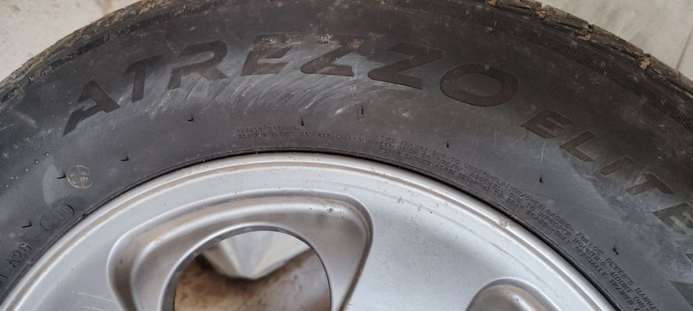 4бр. джанти с гуми за ДЖИП 16"
