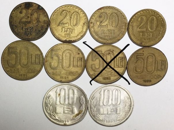 Monede si bancnote romanesti vechi pentru colectie