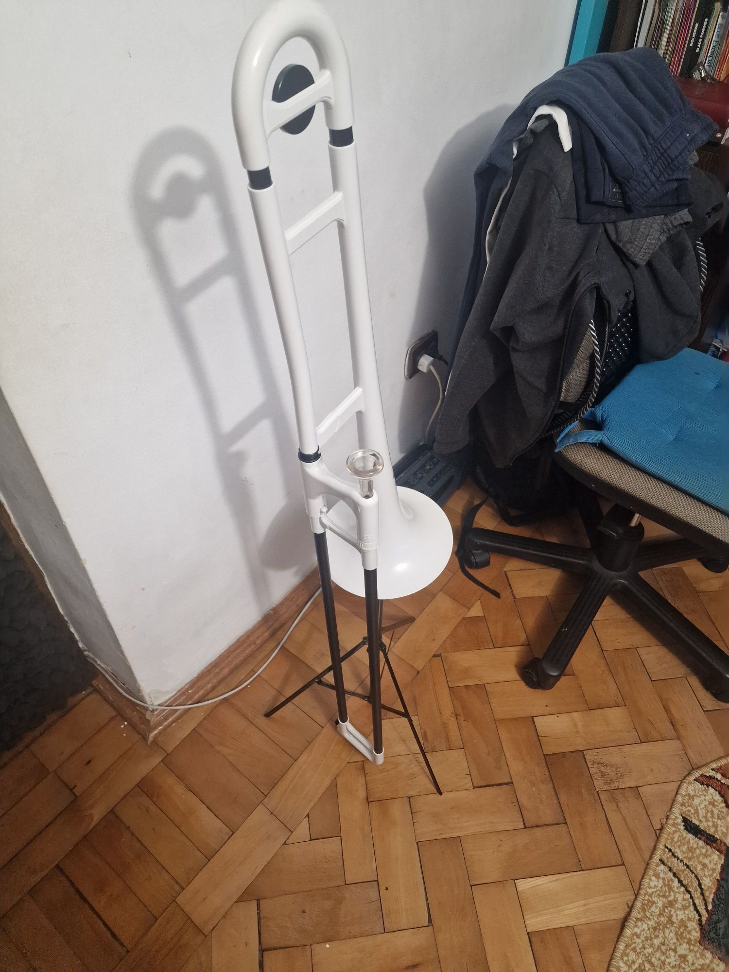 Trombon de plastic