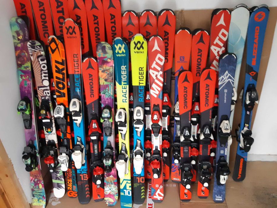 Schiuri/skiuri copii/clapari bete ski / set schi copii