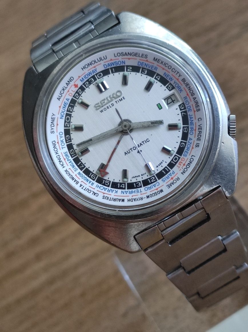 Seıko 6117-6400 World Tıme GMT Automatic