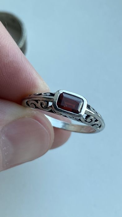 Кольцо серебряное