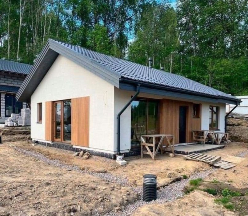 Casa modulara din panouri sandwich