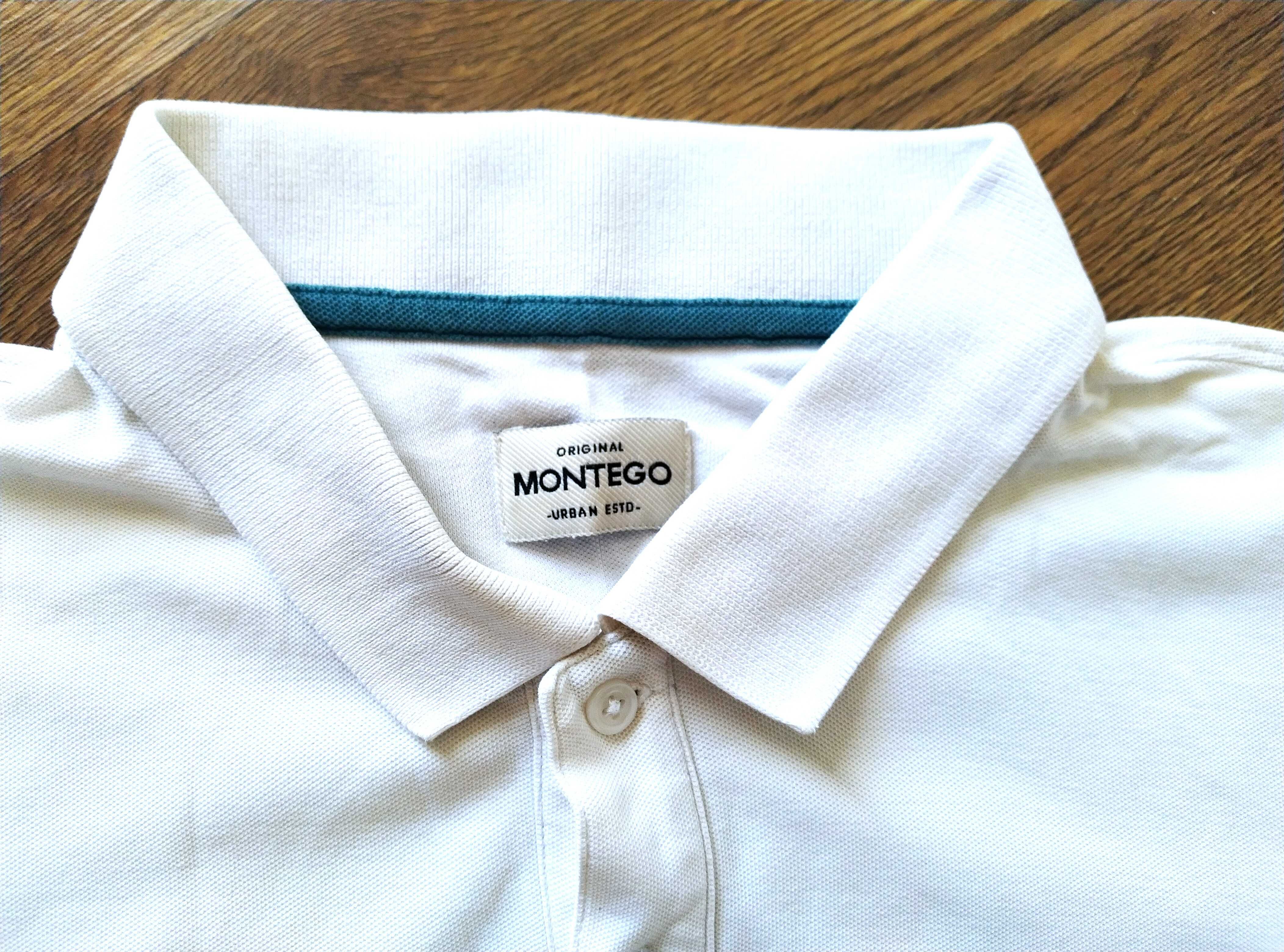 Мъжки маркови тениски XL Montego Hugo Boss с подарък