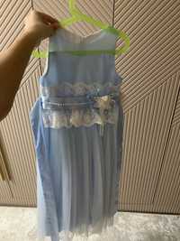 Детское нарядное платье на 5-6 лет