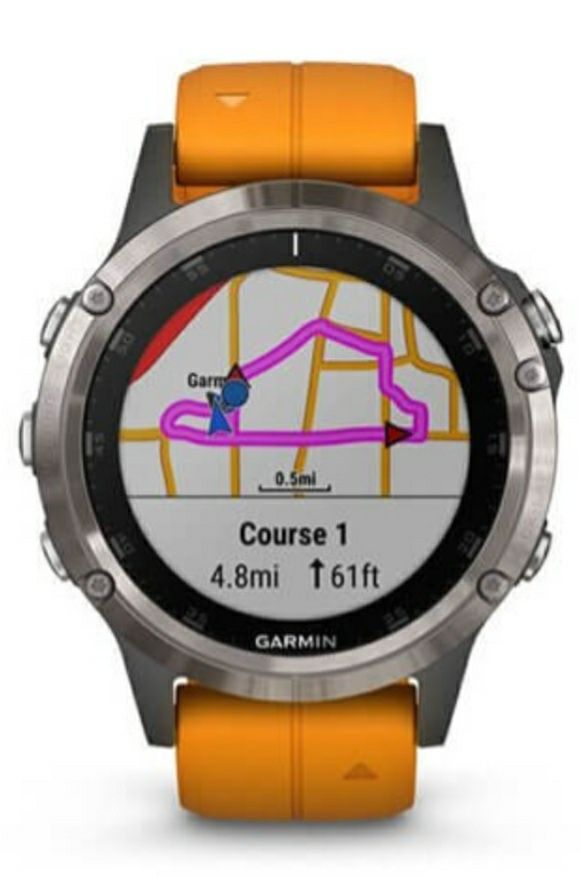 Часы Garmin fenix 5plus sapfir