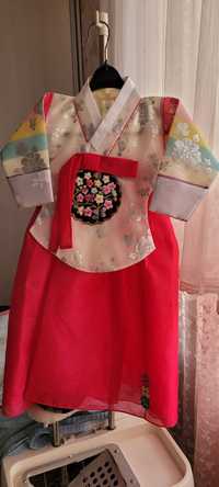 Корейское национальное платье, на девочку 1 год