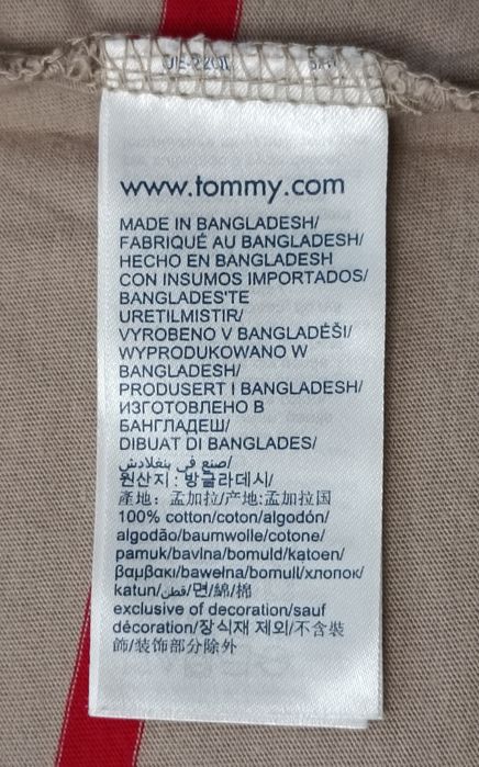 Tommy Jeans Logo Shirt оригинална тениска S памучна фланелка