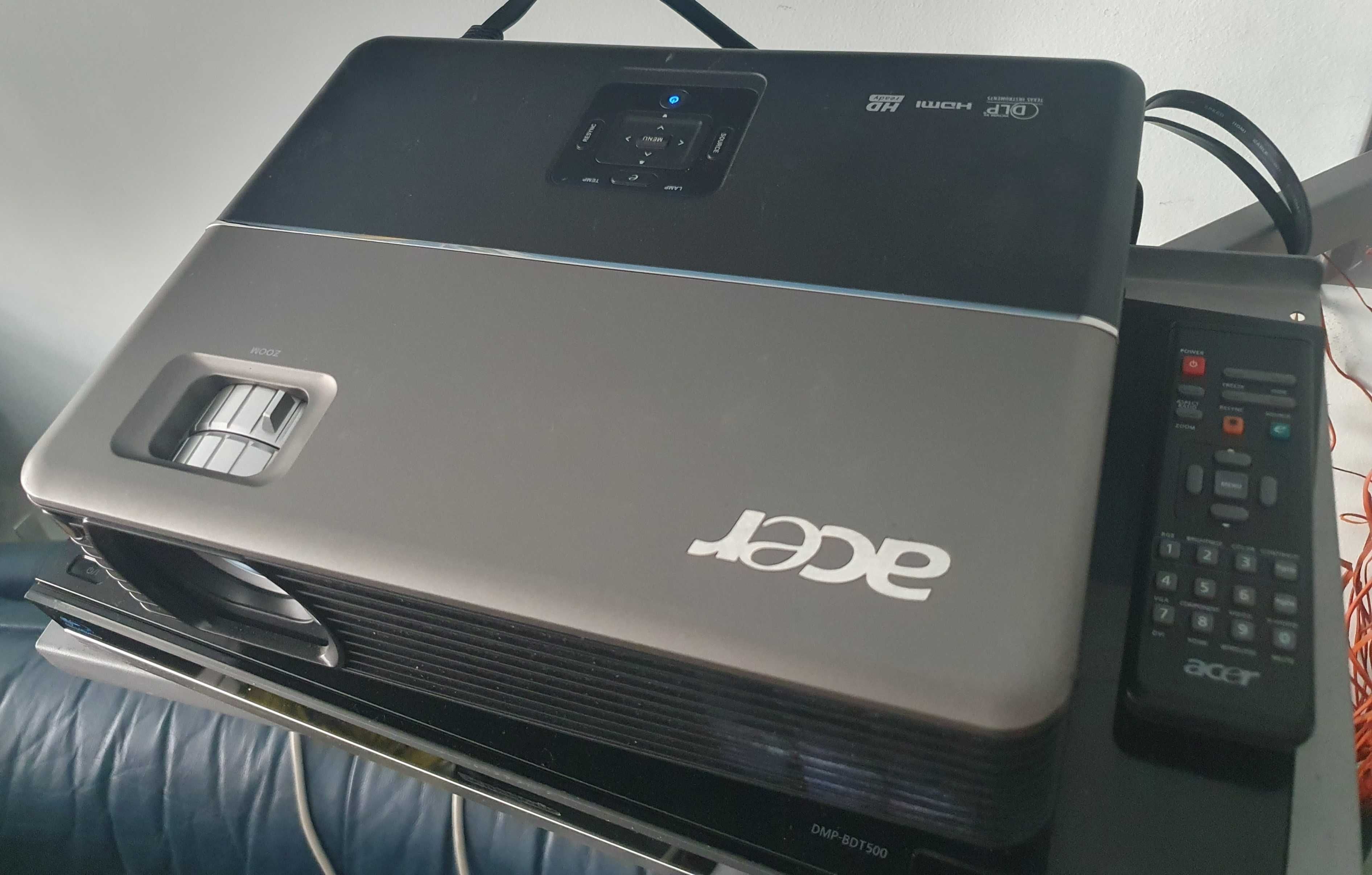 Acer P5370W filme DLP HDMI Texas instruments filme