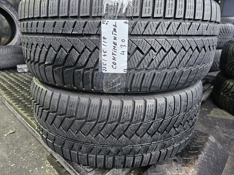 225 45 R 18 Continental iarna