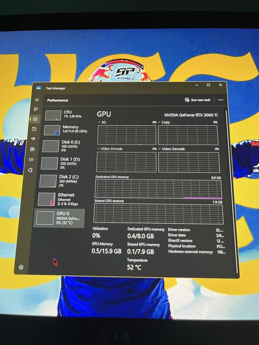 pc gaming rtx 3060ti, r7 5700x
