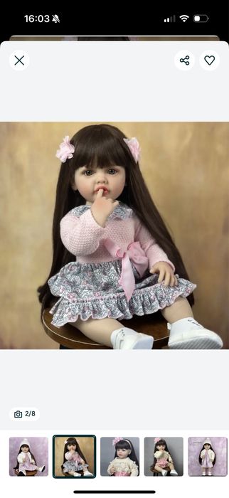 Papusa reborn fetita