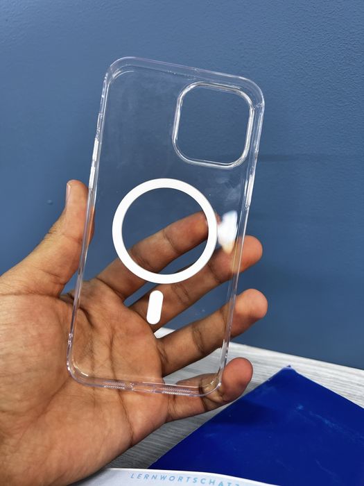 iPhone 13proMAX чехол Magsafe прозрачный