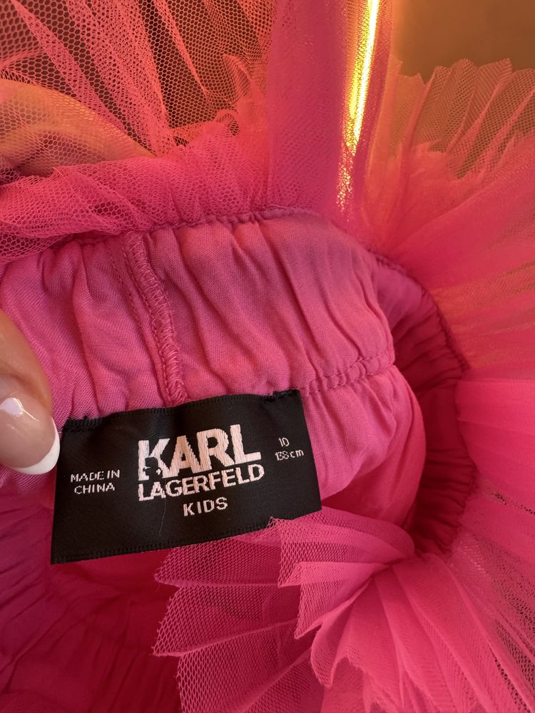 Пола тюлена Karl Lagerfeld Kids