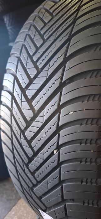 2бр 215/55/16 Hankook 6mm грайфер, дот 20г. Безплатен монтаж