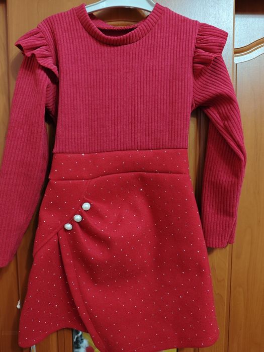 Детски коледни рокли подходящи за фотосесия 4 / 5 / 6  / 7 / 8 години