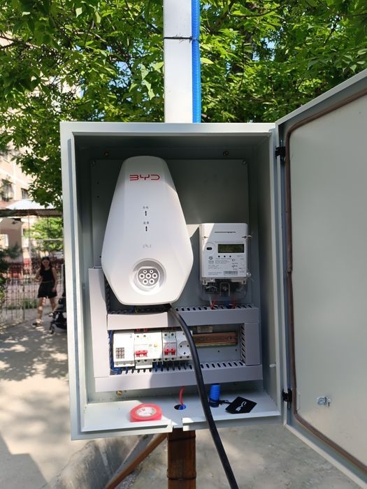 Электромобил зарядка установка