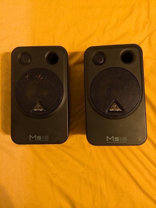 Două Monitoare Audio Behringer MS16 (Stânga) – Vând / Schimb