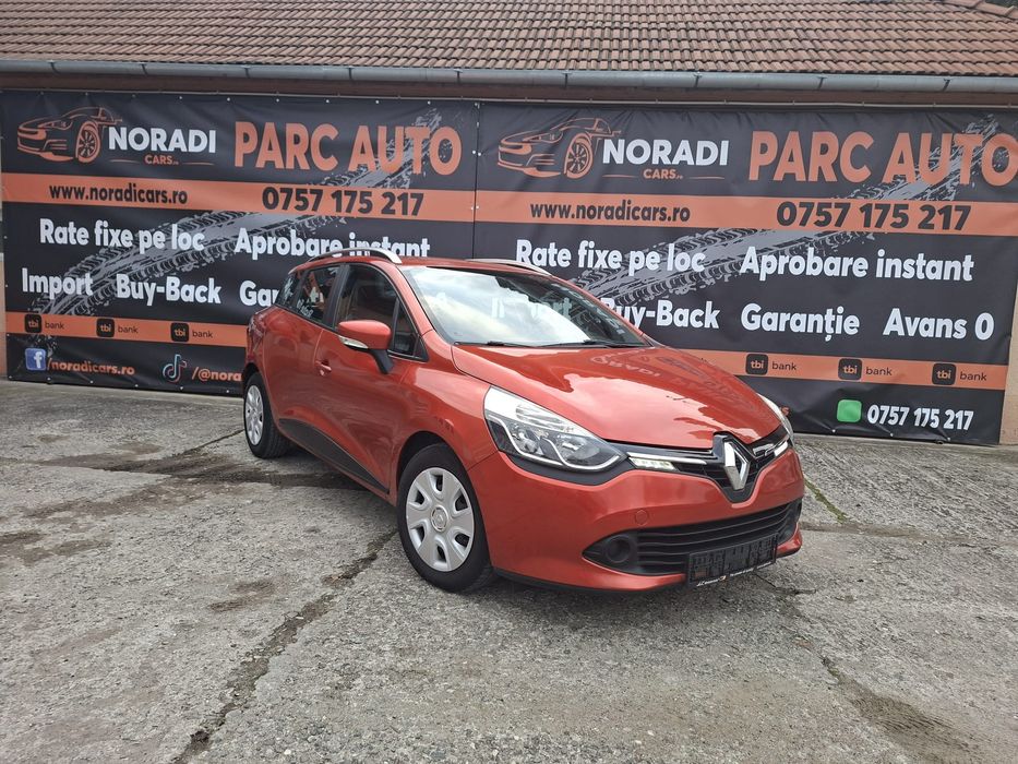 Renault clio 2014 dci RATE FIXE CU AVANS 0 GARANTIE 1 AN