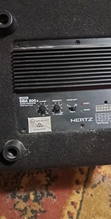 Subwoofer activ hertz
