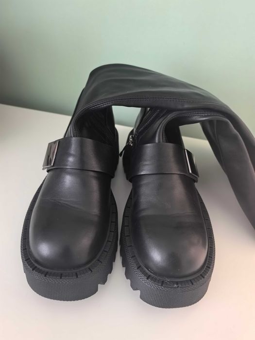 Дамски ботуши, черни, чизми