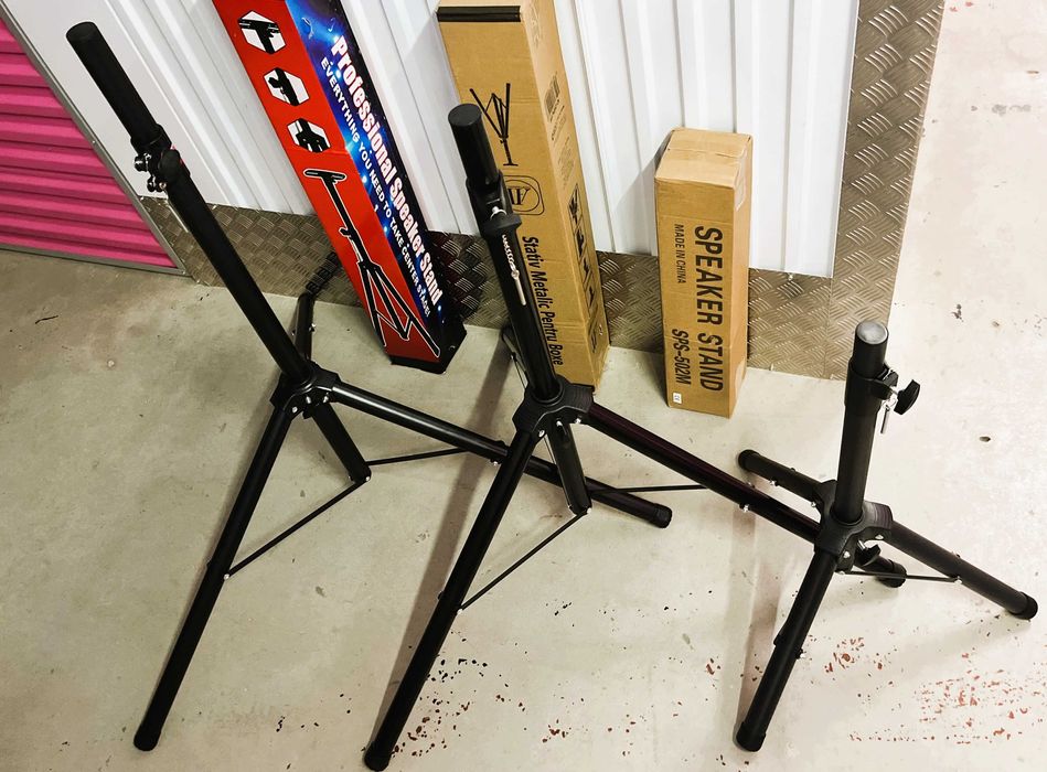 Suport trepied metal boxa Stativ antena difuzor monitoare 60-100-190cm