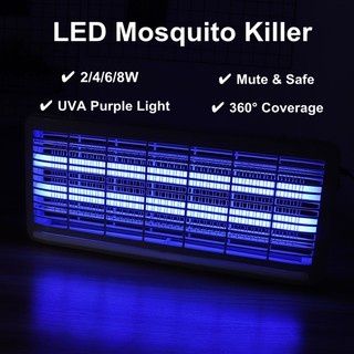 Мухобойка Pest Killer 6 W Led Lamp Доставка Бепул шахар ичида