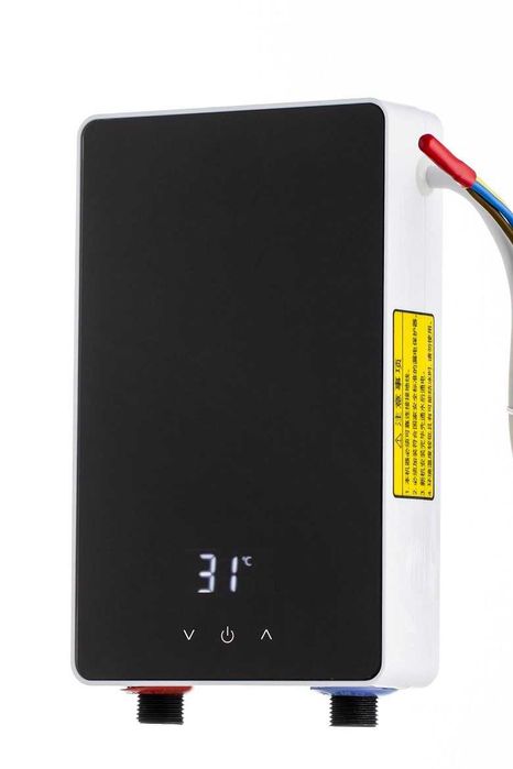 Електрически водонагревател - проточен бойлер с душ за баня кухня