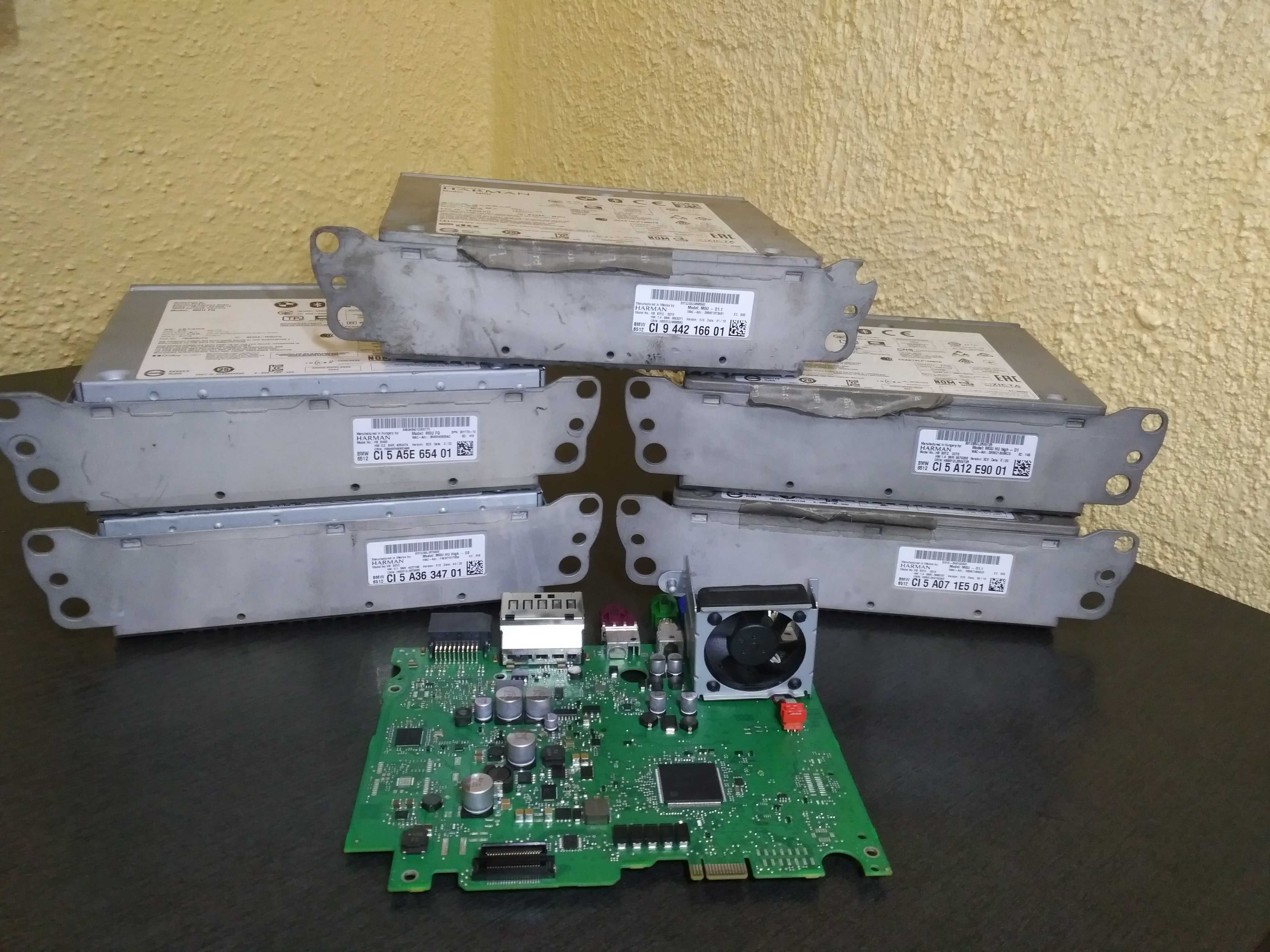 Bmw G30 G20 G01 G02 G05G06 Reparatie unitati navigatie Bmw Mgu id7 id8
