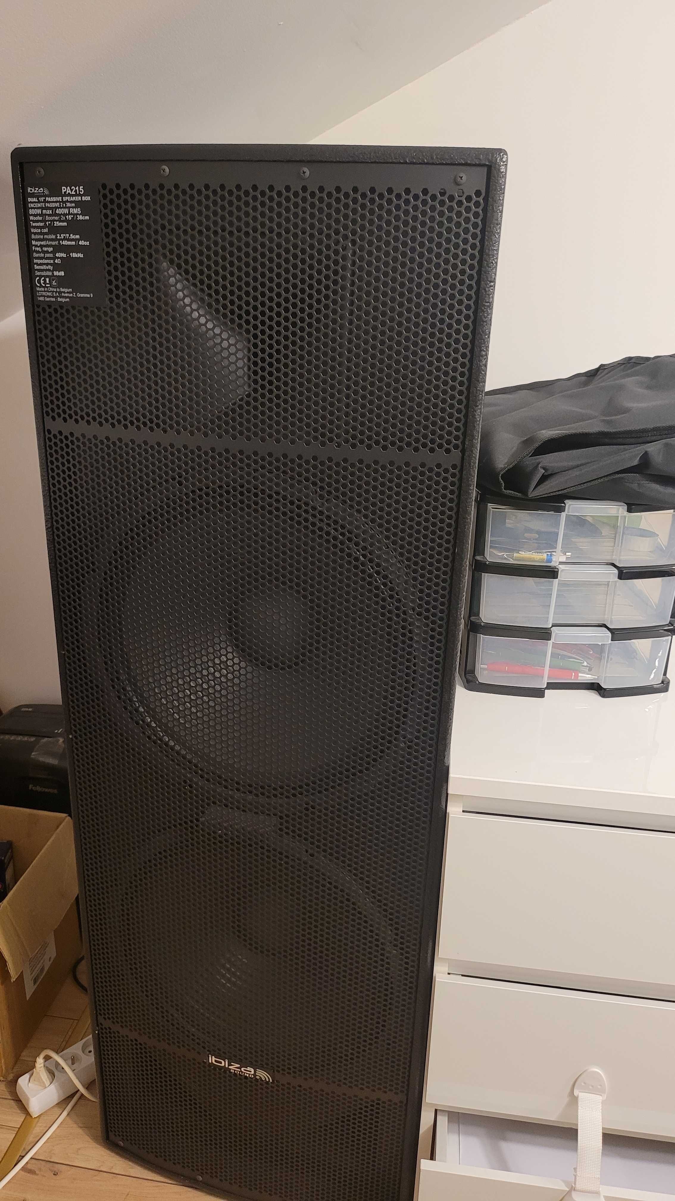 Boxe IBIZA 800w RMS cu amplificator