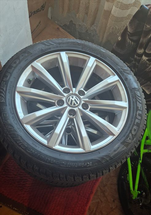 Jante 17,  5x112, cauciucuri de iarnă noi.