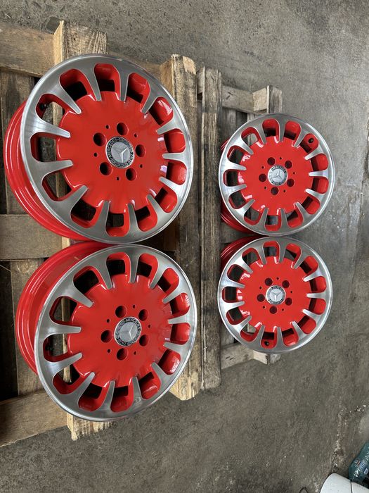 Jante aluminiu originale Mercedes 5x112 pe 16