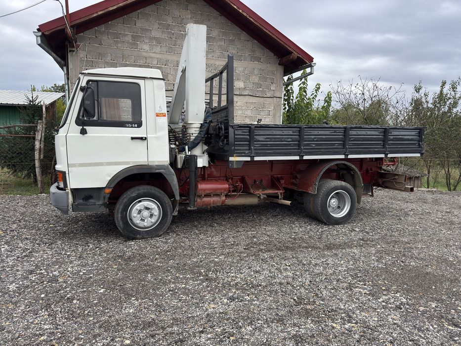 Iveco eurocargo basculabil cu macara 7,5t