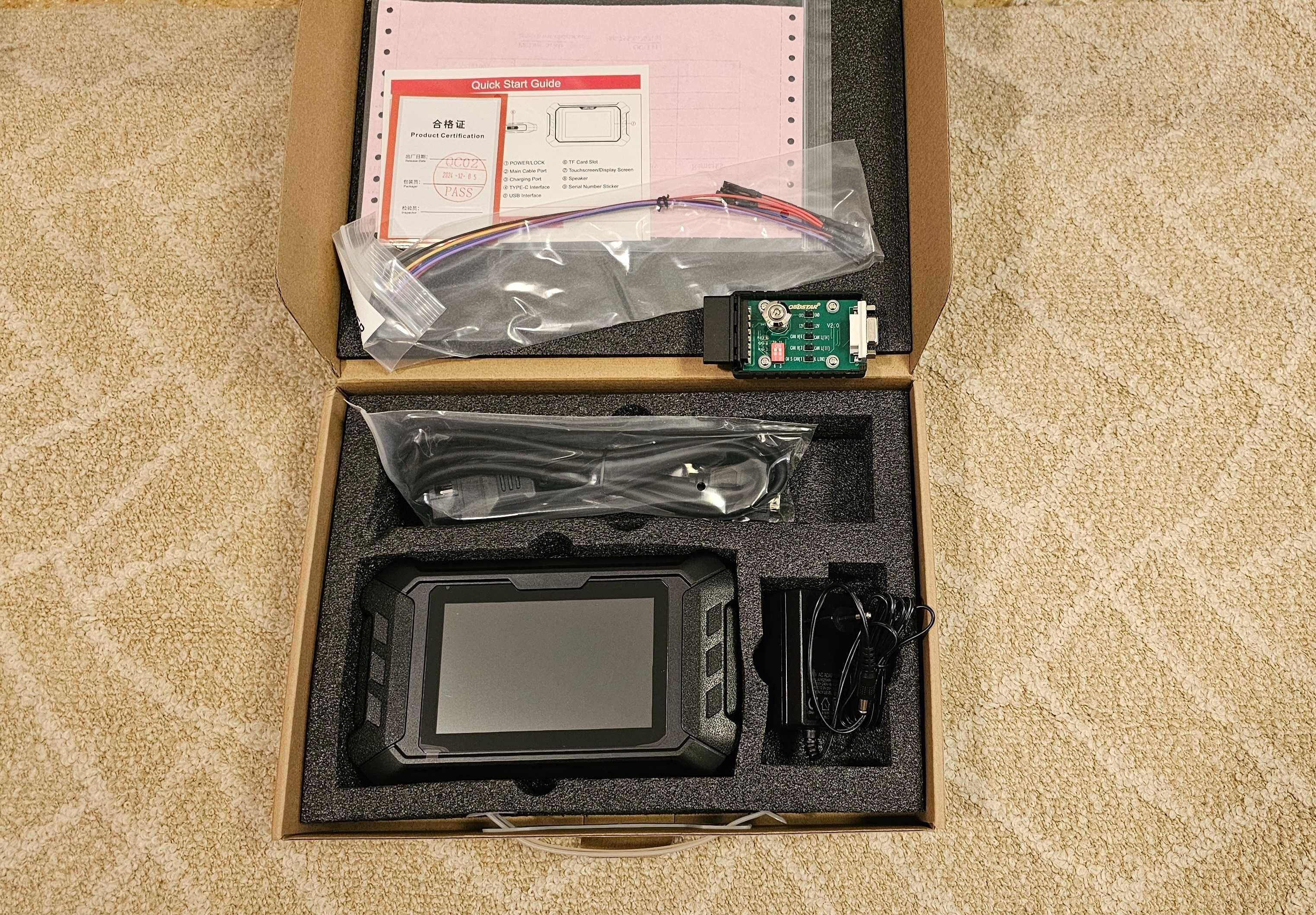 OBDSTAR P50 Resetare airbag, 86 brands 11600+ECU Part No. by OBD/BENCH