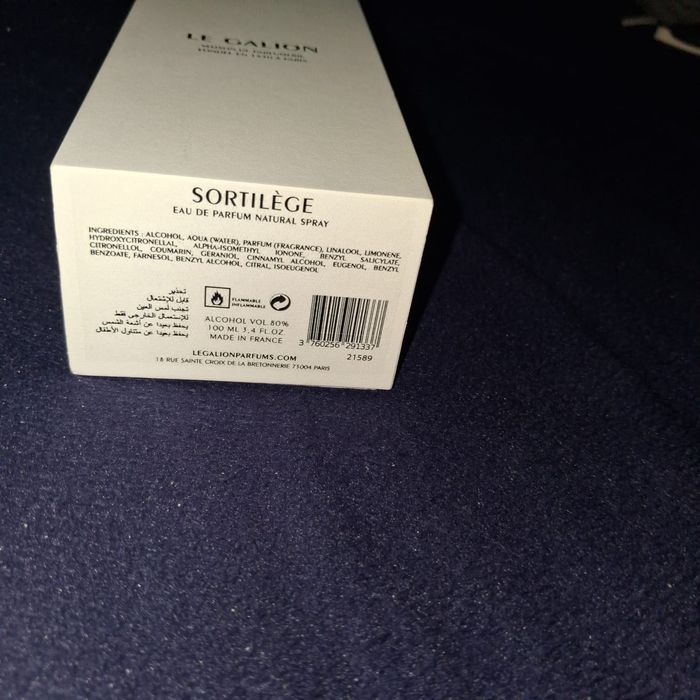 Parfume SORTILÈGE
Le Galion