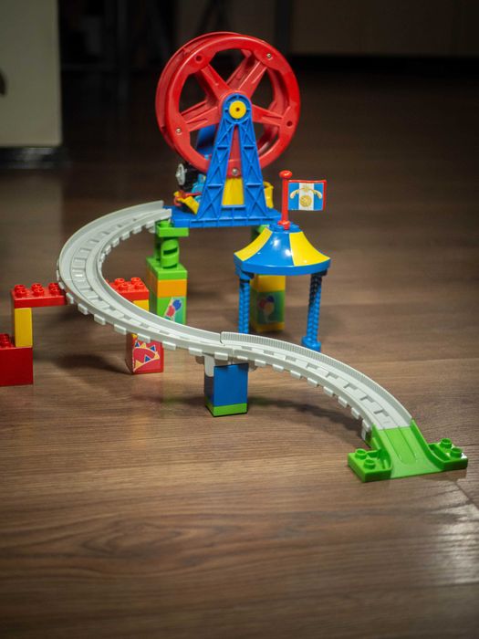 MEGA BLOKS - Thomas at fair - Thomas and Friends SET DE CONSTRUCTIE